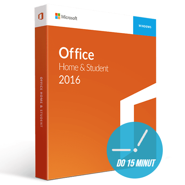 Microsoft Office 2016 pro studenty a domácnosti