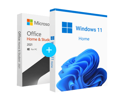 Microsoft Office 2021 pro studenty a domácnosti + Windows 11 Home