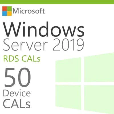 Microsoft Windows Server 2019 RDS 50 Device CAL