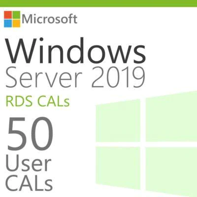 Microsoft Windows Server 2019 RDS 50 User CAL