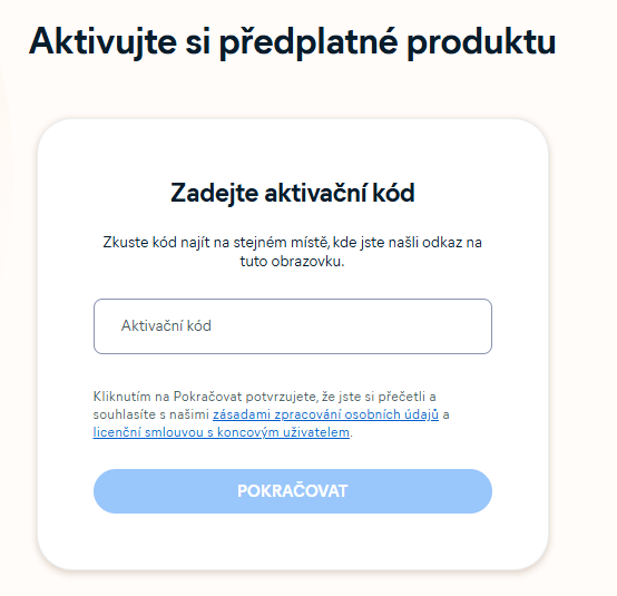 Avast aktivácia