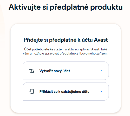 Avast prihlásenie
