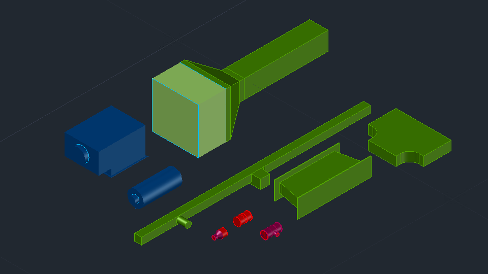 Autodesk AutoCAD MEP 2025 obrázek z programu v popisu produktu.
