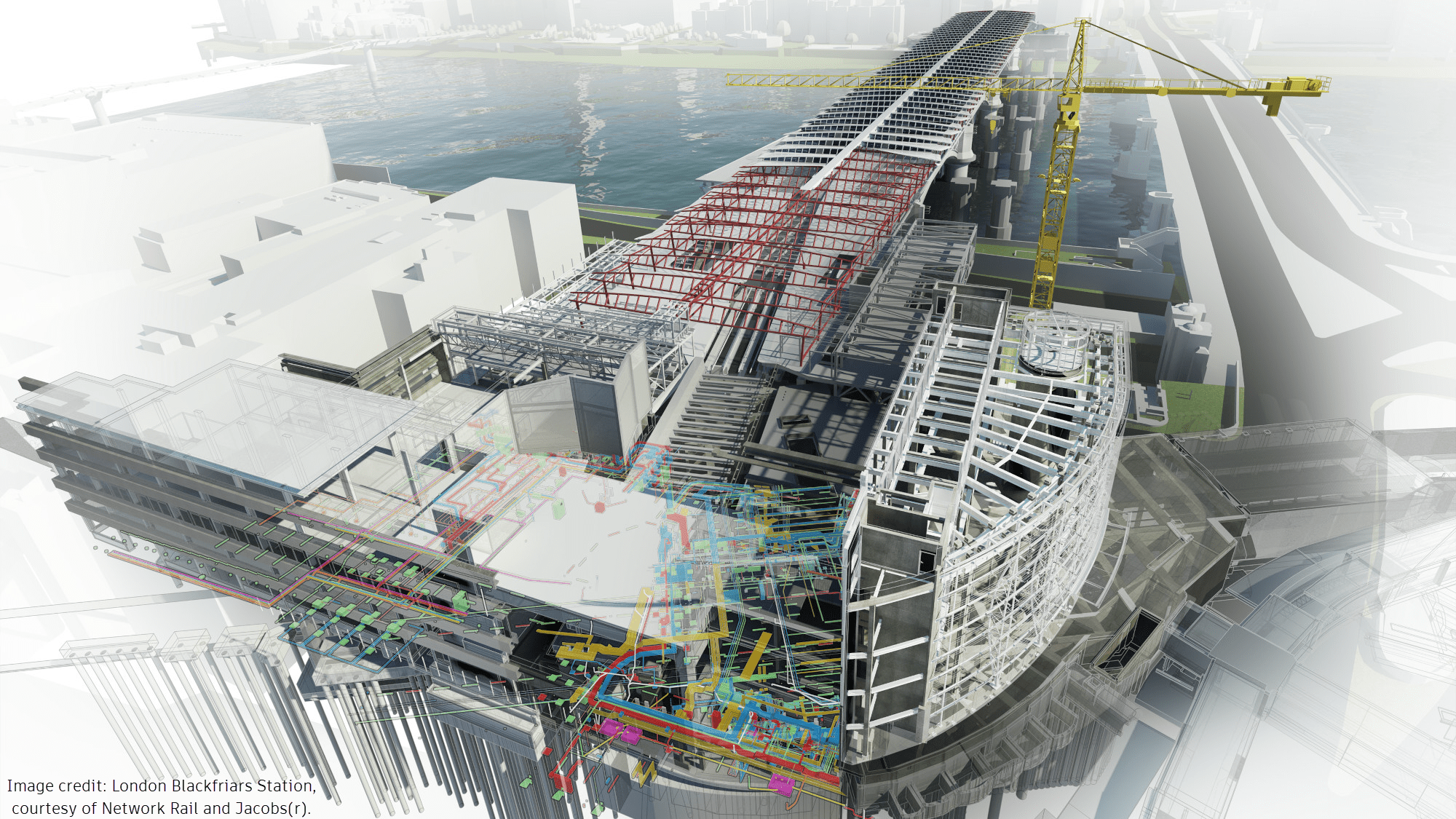 Autodesk Navisworks Manage 2025 obrázek z programu v popisu produktu.