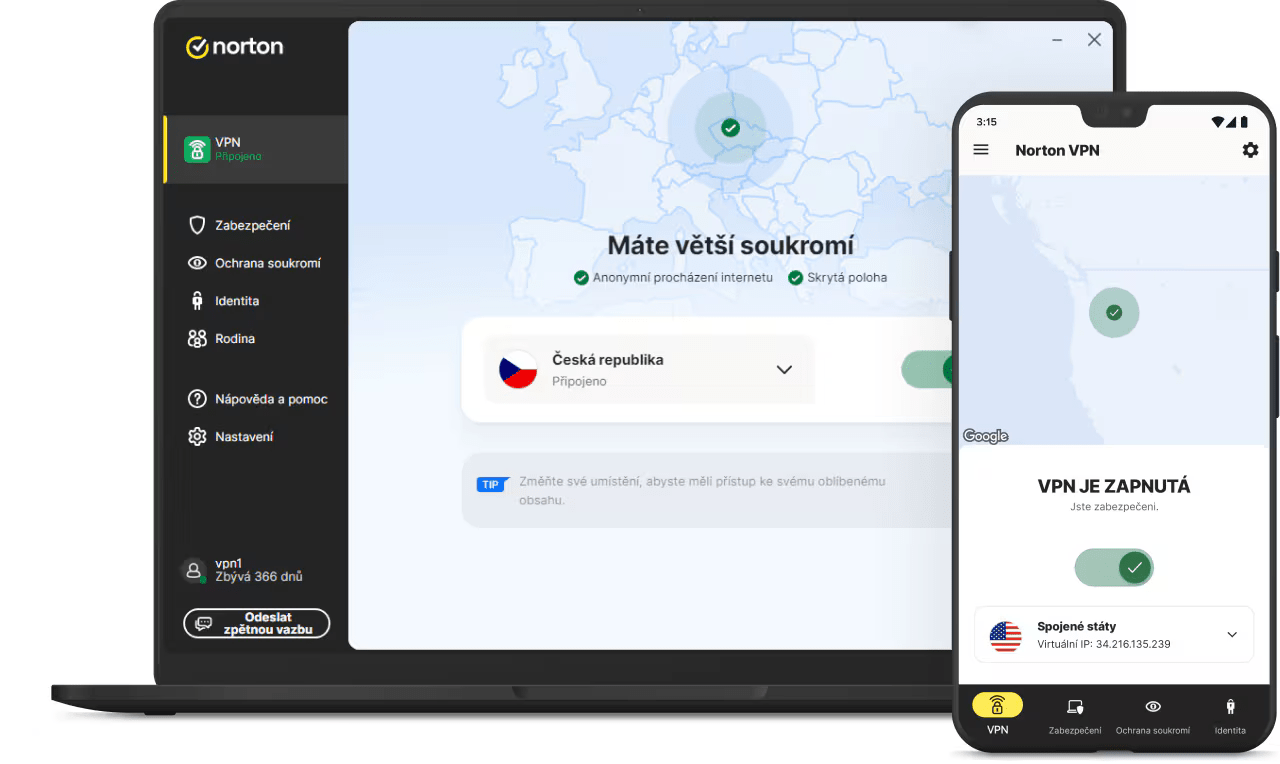 Norton-Secure-VPN-obrazek Norton Secure VPN obrázek v popisu produktu.