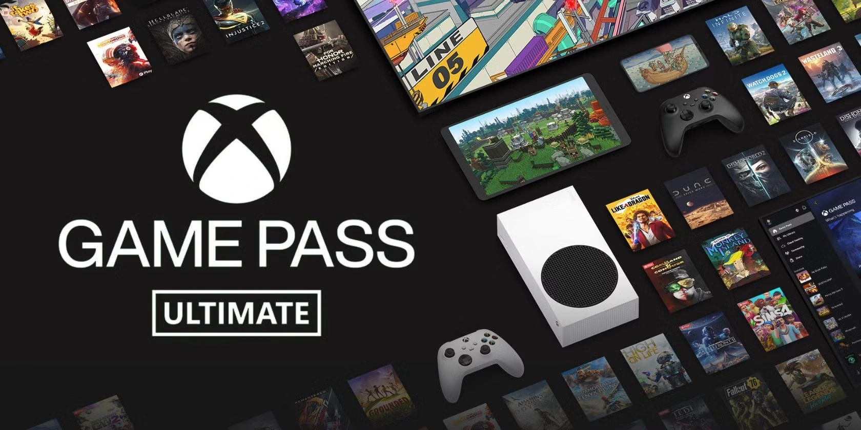 Xbox Game Pass Ultimate obrázek v popisu produktu.