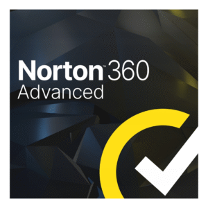 Norton 360 Advanced obrázek v popisu produktu.