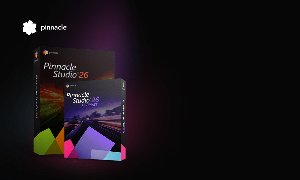 Pinnacle Studio web carousel banner