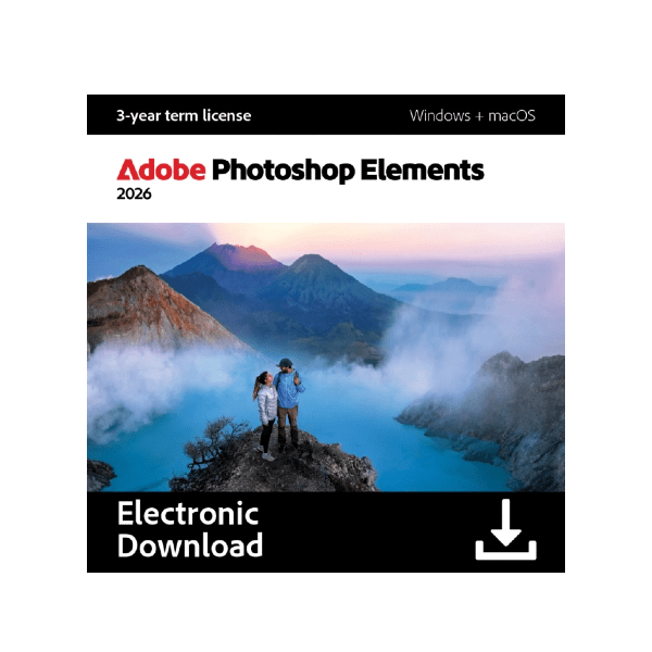 Adobe Photoshop Elements 2026 - 3 roky