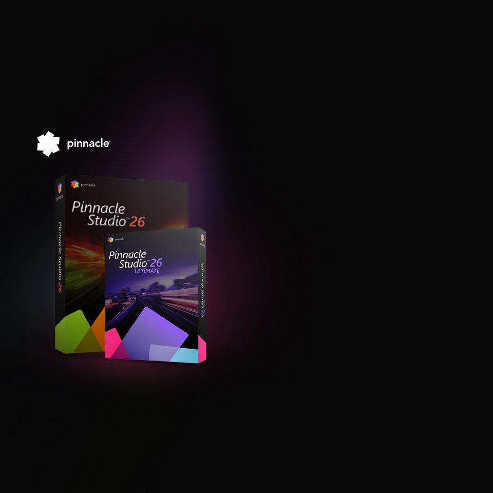 Pinnacle Studio web carousel banner