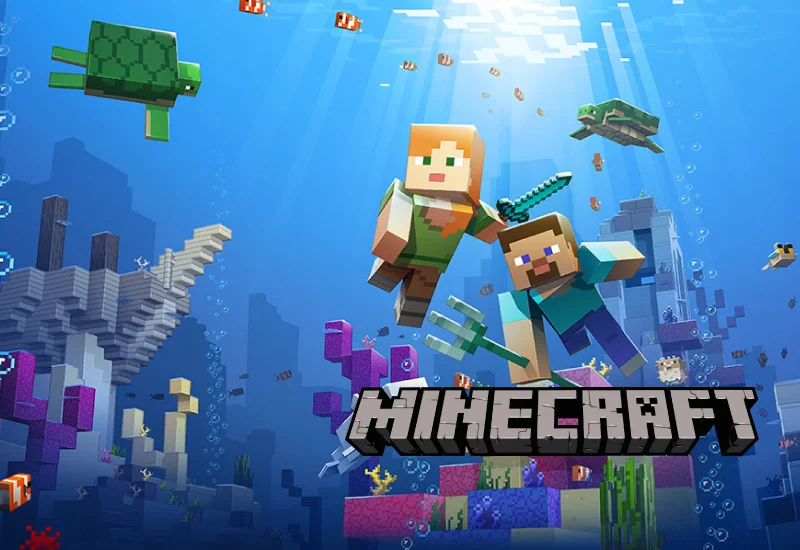 minecraft-ultimate-obrazek Minecraft Java & Bedrock Edition Deluxe Collection obrázek v popisu produktu.
