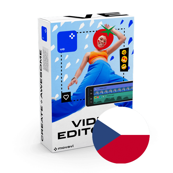 Movavi Video Editor - čeština